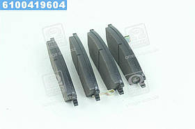 Колодка гальм. диск. HYUNDAI ACCENT передн. (вир-во SANGSIN)