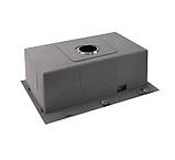 Кухонна мийка Platinum Handmade 6545 PVD чорна 3.0/0.8, фото 5