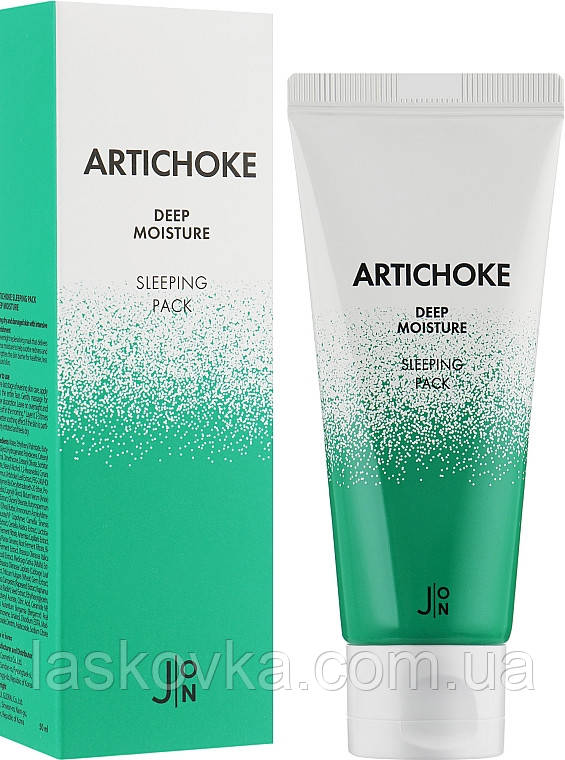 Нічна зволожувальна маска з артишоком J:ON Artichoke Deep Moisture Sleeping Pack, фото 1