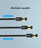 Інтернет-кабель Vention CAT8 40 Гбіт/с 2000 МГц SSTP RJ45 1,5 м Чорний IKABG, фото 8