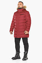 Бордова куртка чоловіча з кишенями модель 49718 50 (L), фото 2