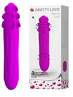 Вибратор Pretty Love - Aaron 4 функции ротации и 12 режимов вибрации