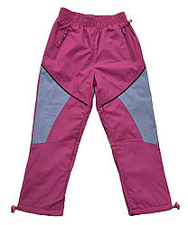 Болоньєві штани для дівчаток, Польща, арт. 2199, 98-146 см 140-146