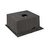 Кухонна мийка Platinum Handmade 5050 PVD HD-D001 чорна квадратна 3.0/1.5, фото 4