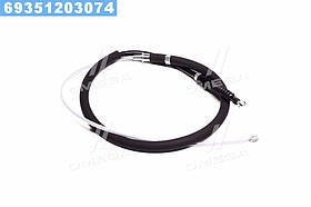 Трос ручного гальма SKODA OCTAVIA, VW GOLF (вир-во ABS)