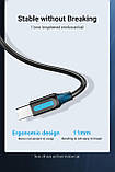 Кабель Vention для принтера Vention USB 2.0 A на USB B, 480 Мбіт/сек 5 м Чорний COQBJ, фото 9