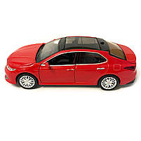 Машинка іграшкова металева Toyota Camry 70 Автопром Тойота кемрі, червоний, світ, звук, відкр. двері, баг., капот 14,5*5,5*4 см, фото 3