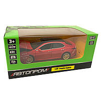 Машинка іграшкова металева Toyota Camry 70 Автопром Тойота кемрі, червоний, світ, звук, відкр. двері, баг., капот 14,5*5,5*4 см, фото 8