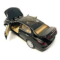 Машинка іграшкова металева Toyota Camry 70 Автопром Тойота кемрі, чорна світ, звук, відкр. двері, баг., капот 14,5*5,5*4 см, фото 6