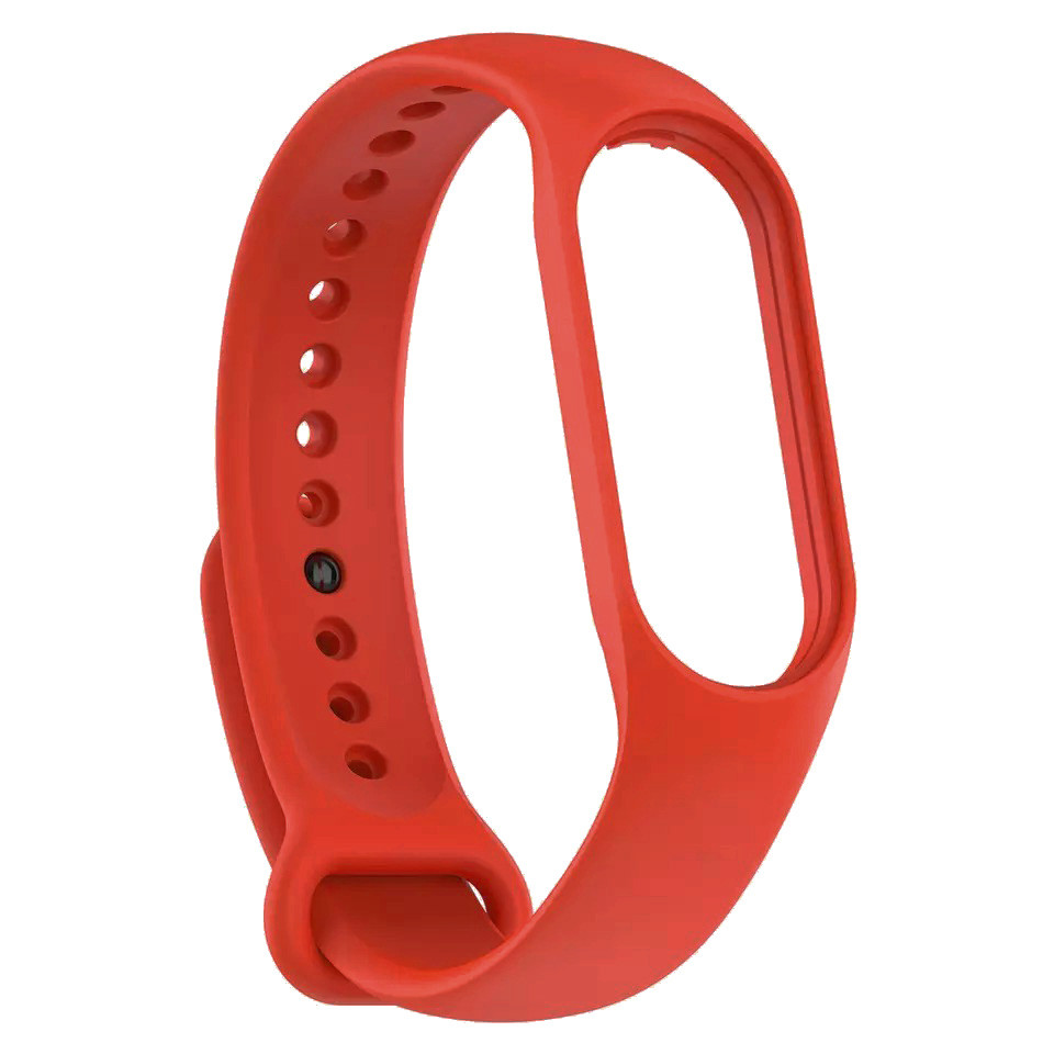 Ремінець Silicone Sport Band для Xiaomi Mi Band 5 / 6 / 7 Dark Red
