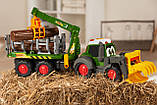 Трактор лісника Dickie Toys АВС Фендт з краном зі звук. та світл. ефектами 65 см (4119001), фото 7