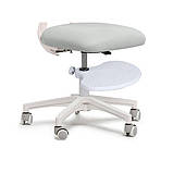 Дитяче ергономічне крісло Fundesk Buono Grey з підставкою для ніг, фото 2