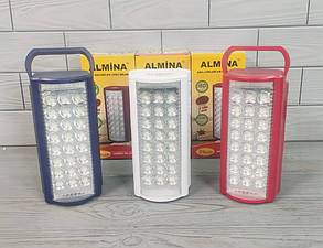 Ліхтар акумуляторний із функцією Power Bank Almina DL-2424 / Ліхтарик — лампа аварійний