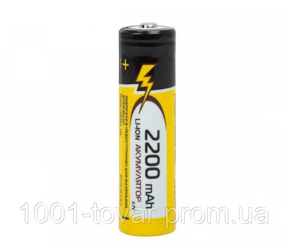 Акумулятор RABLEX 18650 3,7 V 2200 mAh.