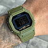 Чоловічий спортивний електронний годинник Skmei Black водонепроникний Хакі, фото 2
