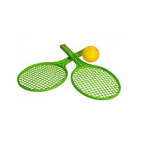 Игровой Набор для игры в теннис ТехноК 0373TXK (Зеленый)