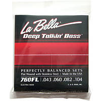 Струны La Bella Flat Wound Bass 760FL Light 43-104