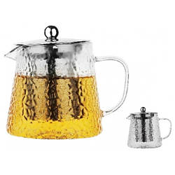 Чайник заварювальний Edenberg 600 мл жароміцне скло (19062 EB)