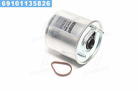 Фільтр паливний FORD 1.4-1.6 TDCI 08-, VOLVO 1.6 D2 10- (вир-во HENGST)