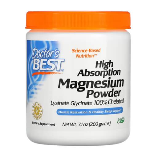 Магній, Doctor's Best Magnesium Powder 200 грам