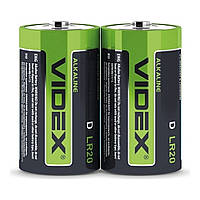 Батарейка щелочная Videx LR20/D 2шт shrink