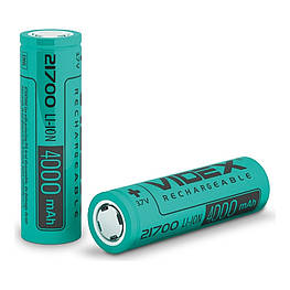 Акумулятор Videx Li-ion 21700 (без захисту) 4000mAh bulk/1шт