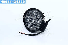 Фара LED додаткова 12 / 24V, 9 * 3W, D = 112 мм