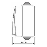 IP65 Кнопка дзвінка сіра VIDEX BINERA, фото 5