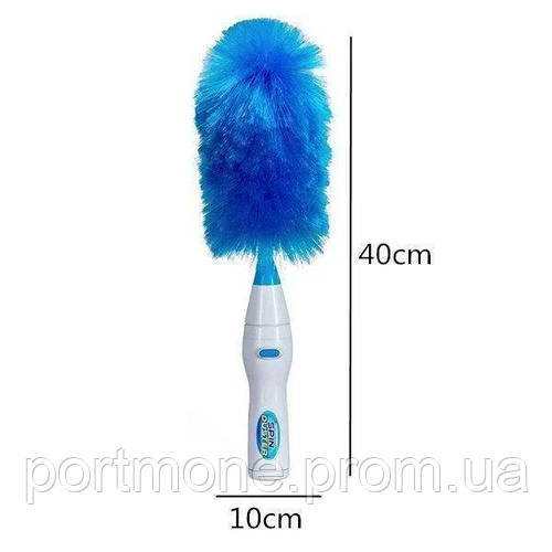 Электрическая щетка для удаления пыли Hurricane spin duster Белая ...