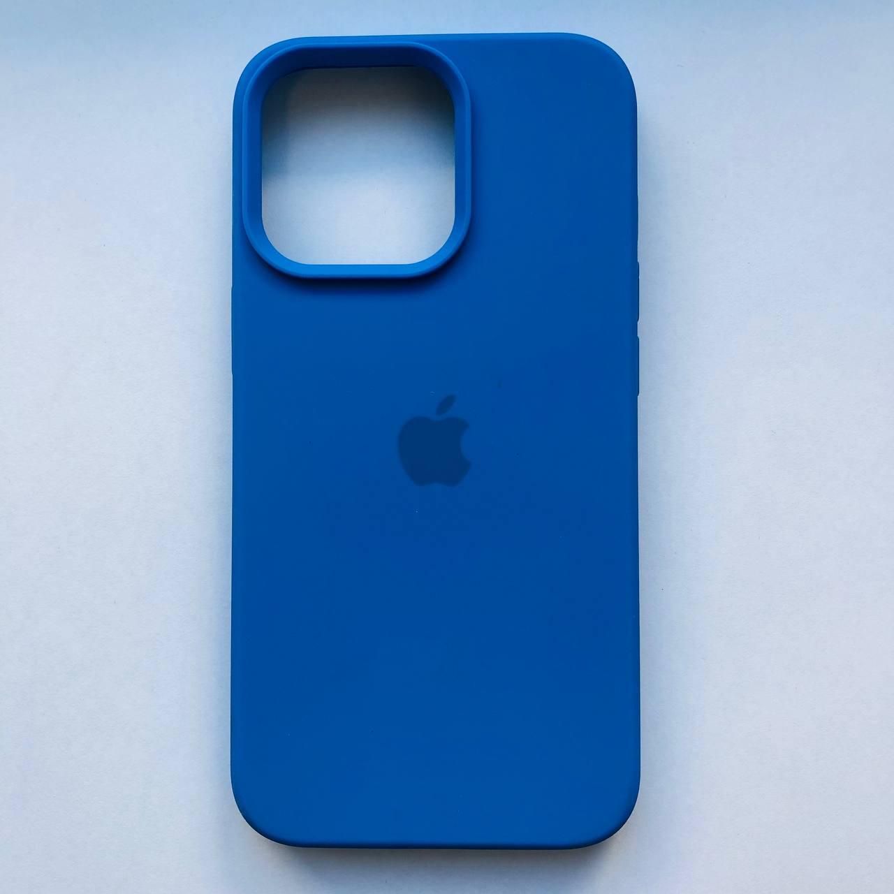Чохол Silicone Case для Apple iPhone 13 Pro Capri Blue