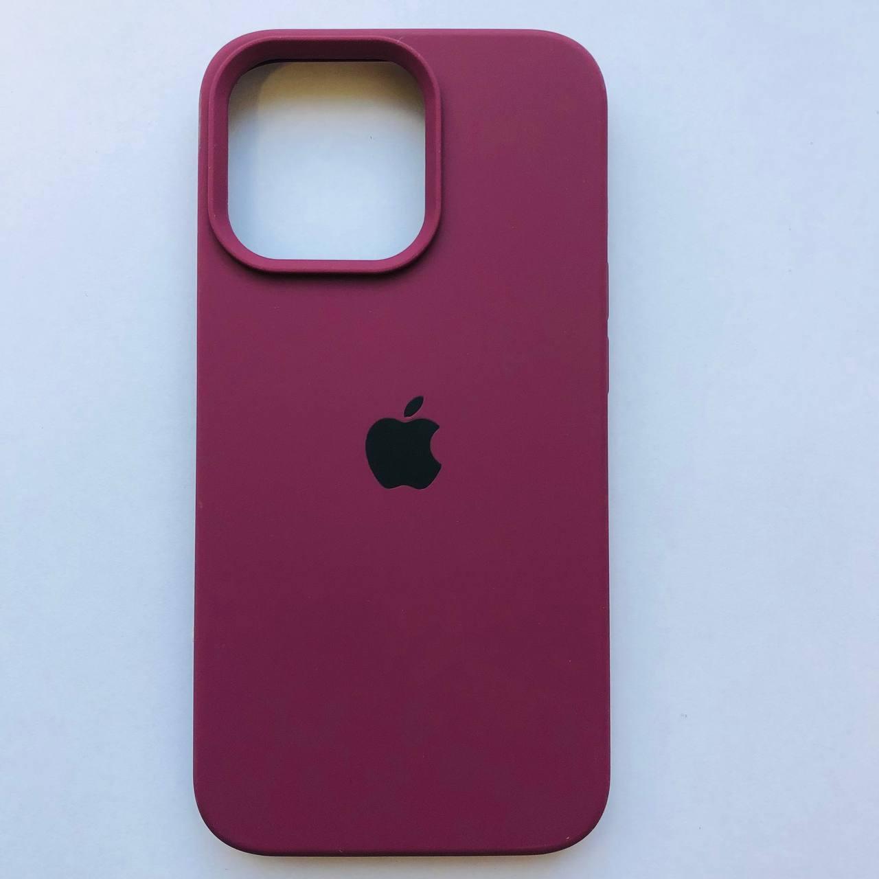 Чохол Silicone Case для Apple iPhone 13 Pro Plum