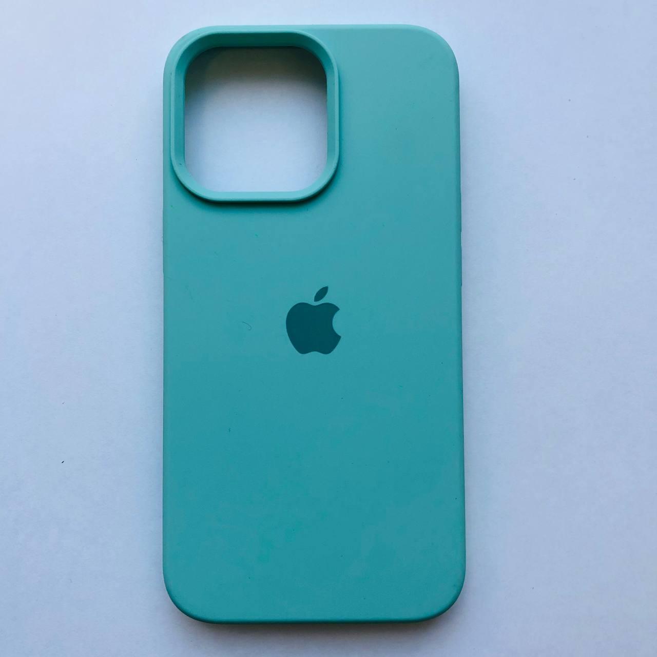 Чохол Silicone Case для Apple iPhone 13 Pro Ice Sea Blue