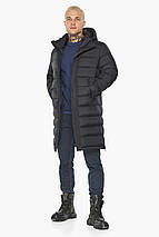 Графітова чоловіча куртка з горизонтальною стяжкою модель 51450 50 (L), фото 3