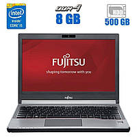 Ноутбук Fujitsu Lifebook E736/ 13.3" (1366x768)/ Core i5-6300U/ 8 GB RAM/ 500 GB HDD/ HD 520