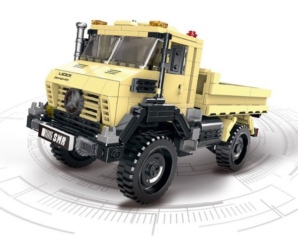 Конструктор вантажна машина позашляховик з рухомими елементами, для хлопчика від 6 років Xingbao XB-03026