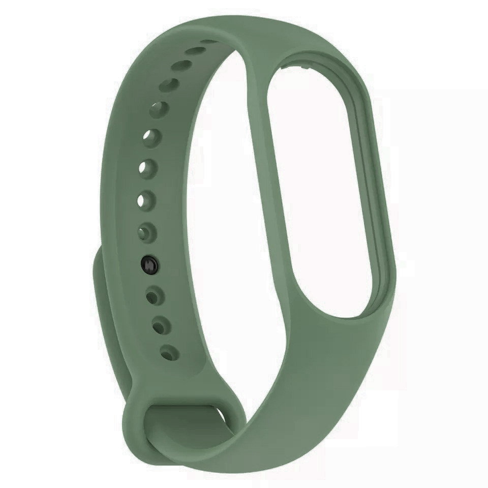 Ремінець Silicone Sport Band для Xiaomi Mi Band 5 / 6 / 7 Army Green