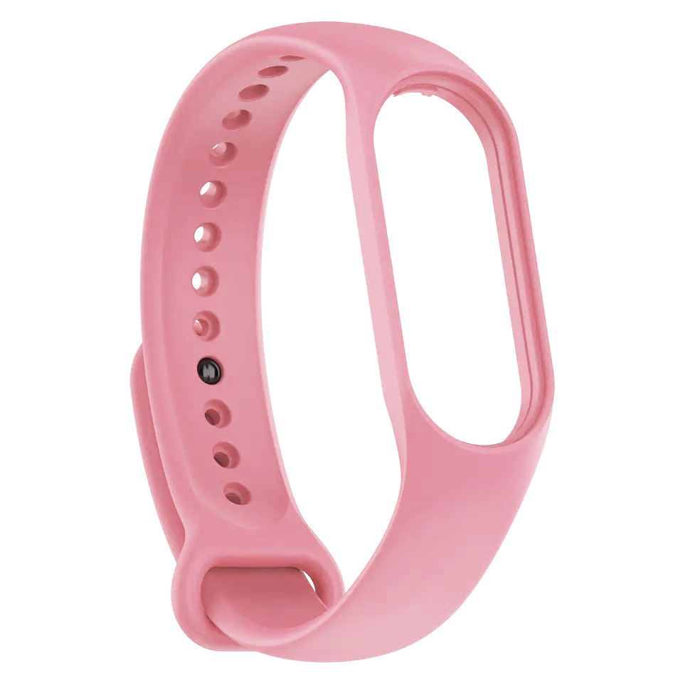 Ремінець Silicone Sport Band для Xiaomi Mi Band 5 / 6 / 7 Flesh Pink