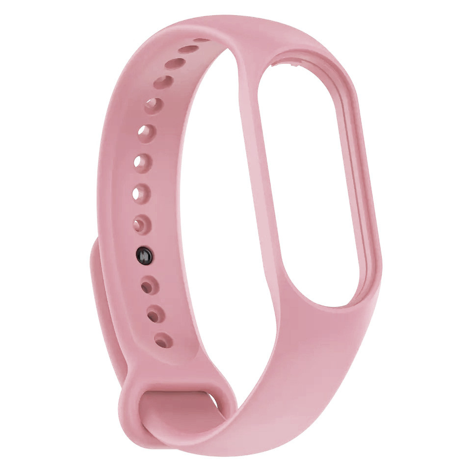 Ремінець Silicone Sport Band для Xiaomi Mi Band 5 / 6 / 7 Light Pink