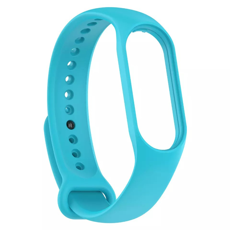 Ремінець Silicone Sport Band для Xiaomi Mi Band 5 / 6 / 7 Sky Blue