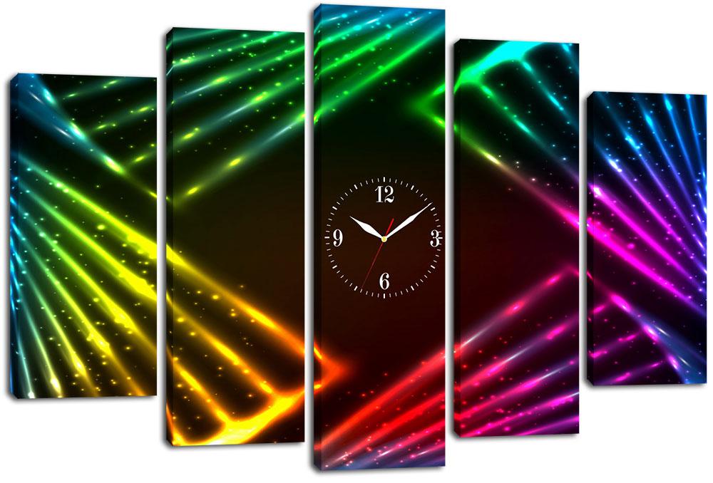 Модульная Картина с Часами DK Store 80x120 См (m5c-chf7) — Купить ...