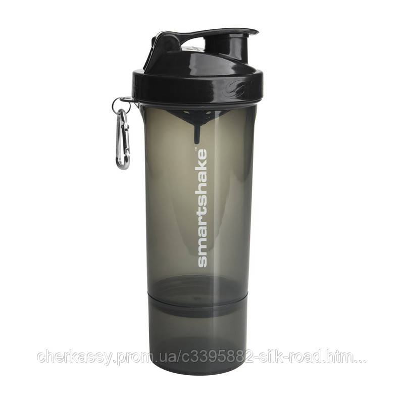 SmartShake Slim NEON Gunsmoke (500 ml, gunsmoke)