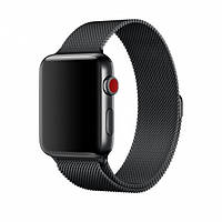 Металлический ремешок Milanese для Apple Watch 38/40/42/44 мм Black (HbP050595) D6P3-2023