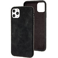 Кожаный Чехол Croco Leather для Apple iPhone 11 Pro (5.8) (Black) 1132472 D6P3-2023