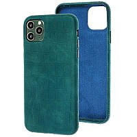 Кожаный Чехол Croco Leather для Apple iPhone 11 Pro (5.8) (Green) 1132474 D6P3-2023