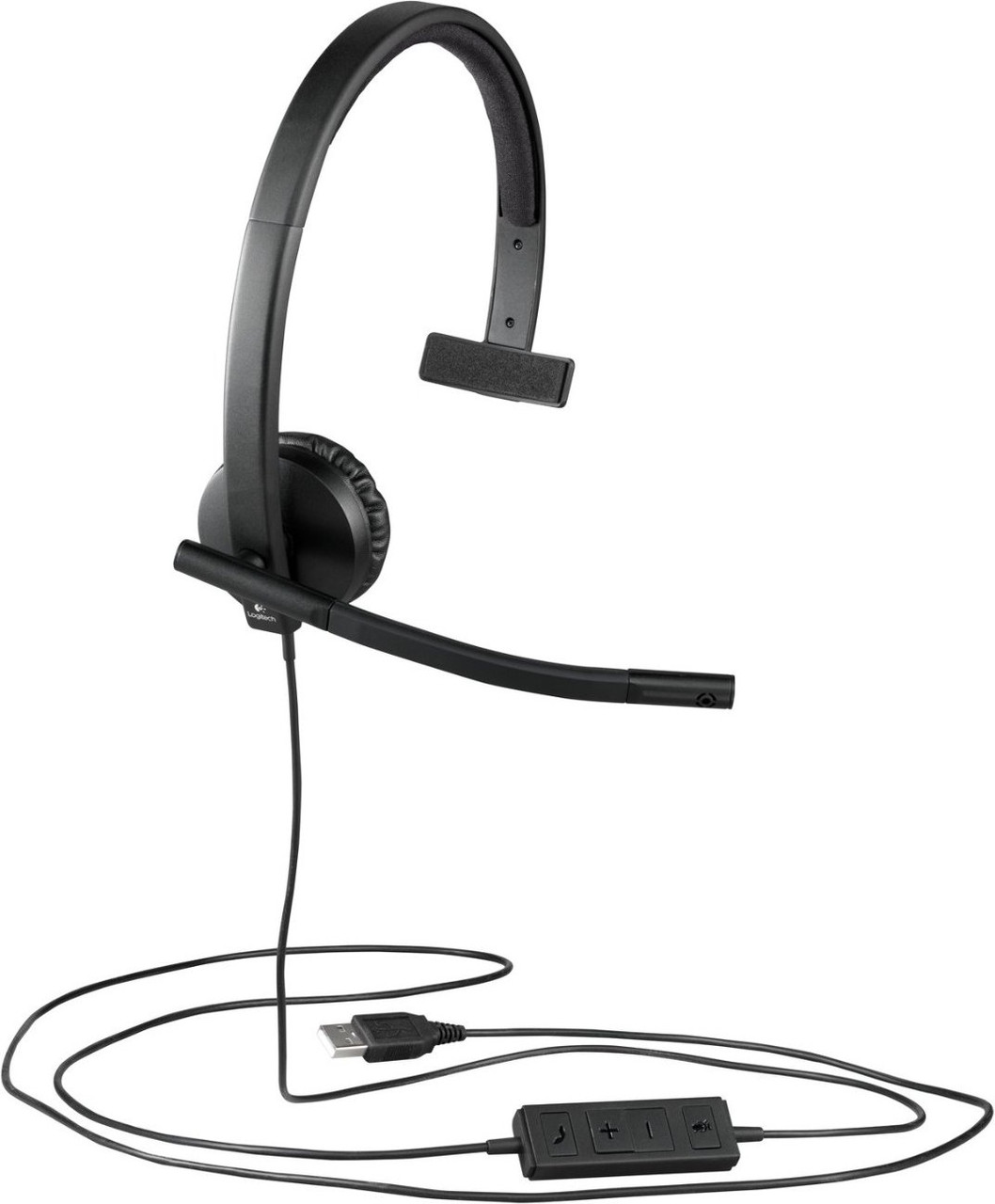 Гарнитура Logitech H570e Headset Mono USB (981-000571)
