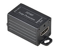 Перехідник моніторний SCT HDMI M/F (адаптер) прямий Surge Protector чорний (78.01.6012) z17-2024