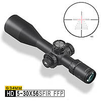 Оптичний приціл Discovery Optics HD/34 5-30X56 SFIR FFP