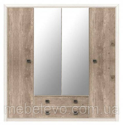 Шафа Коен 2 SZF4D2S БРВ 2080х2140х565мм сосна Каньйон+дуб корабельний, фото 1