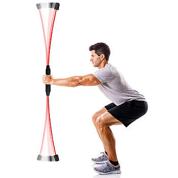 Гнучкий вібротренажер-палиця Ffelix Rod / Тренажер для спини та рук / Тренажер для пілатесу