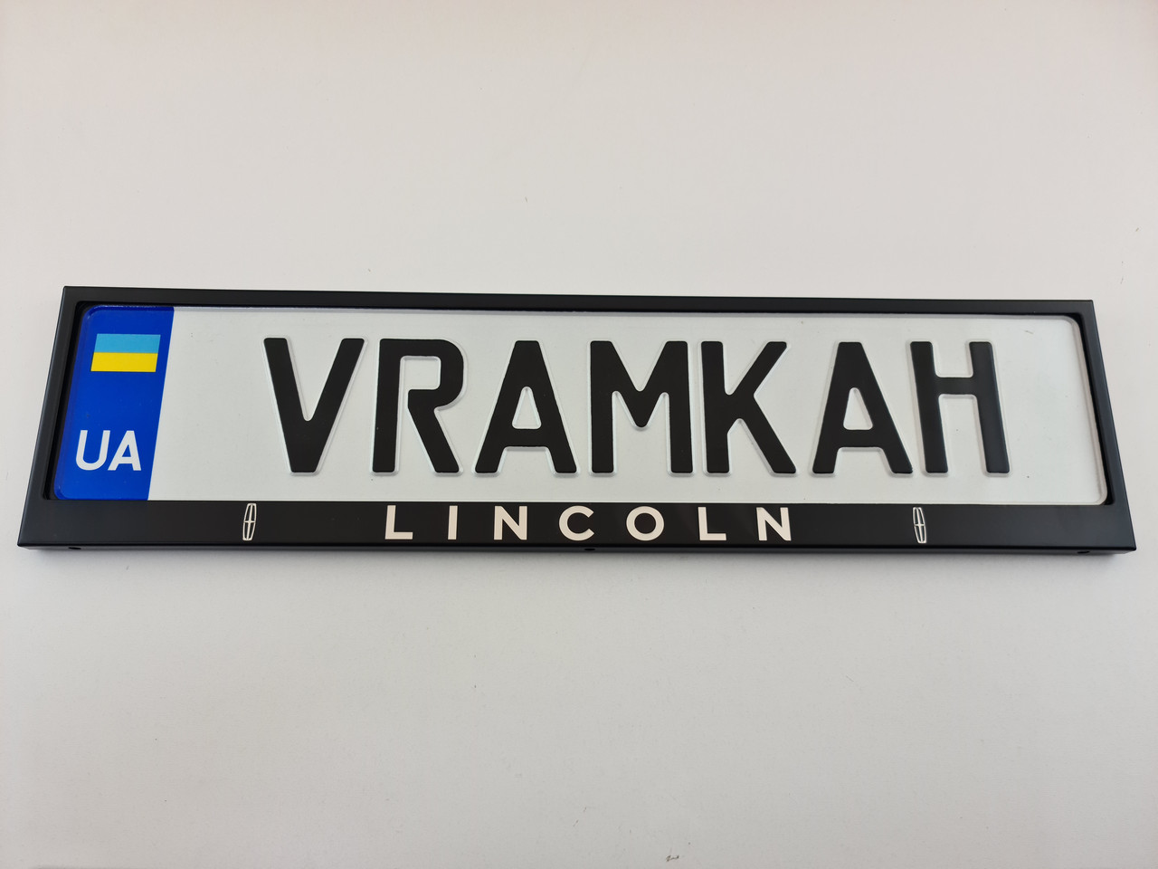 Номерна рамка для авто Lincoln V3 black